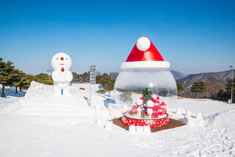 Seoul: Vivaldi Park Winter Ski with Eobi Ice Valley Day Tour - Practical details that can save you trouble