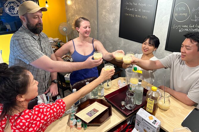 Traditional Soju Class and Makgeolli Tasting in Seoul - What the $66.97 price buys you