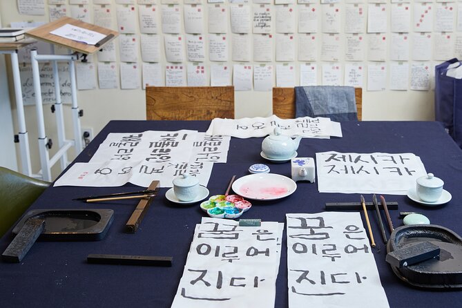Write a Meaningful Korean Calligraphy Scroll in Insadong - Why This Insadong Class Feels Different From Shopping for a Souvenir